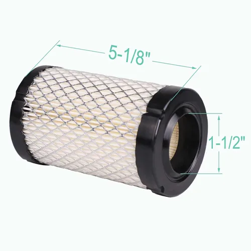 Vista 4 de Paquete de 2 filtros de aire 22-083-01, 22-083-01-S compatibles con el motor Kohler 5400 Series KS540 17-19.5hp, reemplazo 22-883-01-s1 2208301s Cub