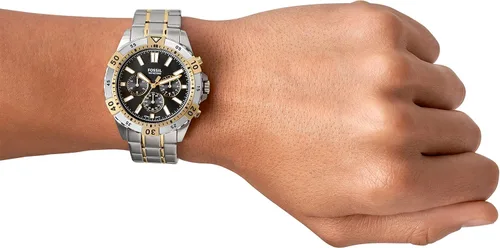 Vista 4 de Fossil Reloj cronógrafo de cuarzo de acero inoxidable Garrett para hombre 1732in Garrett FS5625