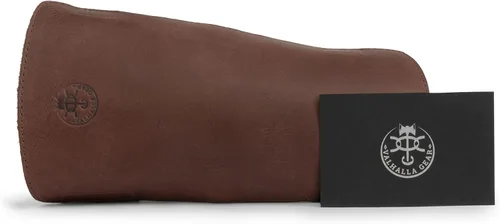 Vista 4 de Protector de brazo de tiro con arco, protector de antebrazo, correas ajustables, Archer Essentials, práctica de tiro, Larping, cuero de grano