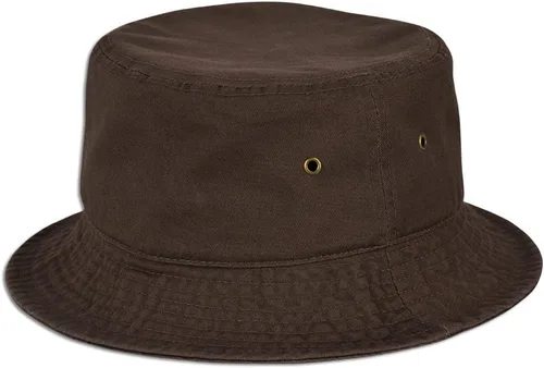 Vista 6 de Sombrero de cubo de algodón Pesca Boonie visera visera Sun Safari Verano Camping