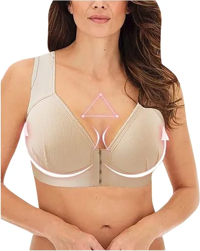 Vista 79 de Brasier sin aros para mujer, brasier sin aros, cómodo brasier sin varillas, ropa interior diaria