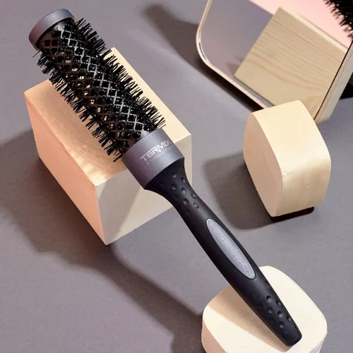 Vista 5 de Termix Evolution Plus 0.472 in- Cepillo para cabello grueso con cerdas ionizadas para cabello grueso y difícil de manejar