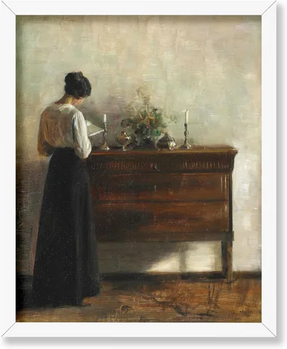 Vista 69 de Poster Master Póster vintage de la costurera, impresión retro de modista, bellas artes, arte impresionista, regalo para hombres y mujeres, gran