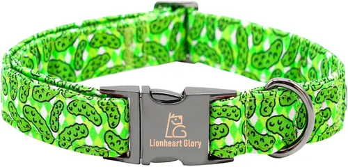 Vista 27 de Lionheart glory Collar de perro, collar azul para perros pequeños, collar de dinosaurio ajustable para perros pequeños, regalo para mascotas