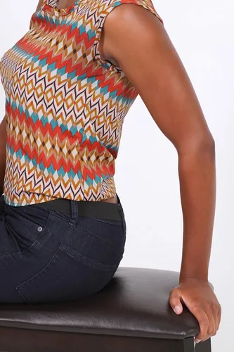 Vista 3 de The InfinityBelt Cinturón elástico sin hebilla para mujer