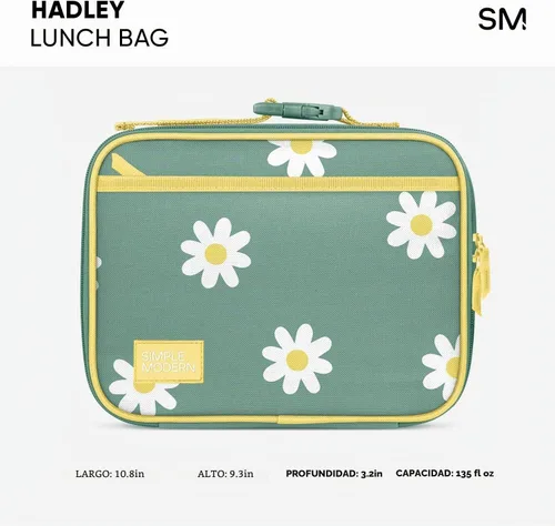Vista 6 de Simple Modern Fiambrera para niños y bolsa de almuerzo aislada para la Campos de unicornio