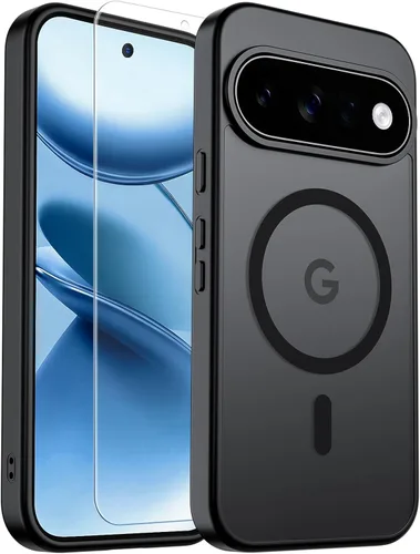Vista 178 de SUPFINE Funda magnética para Google Pixel 10 Pro XL con protector de pantalla (imanes integrados) (protección contra caídas de grado militar)