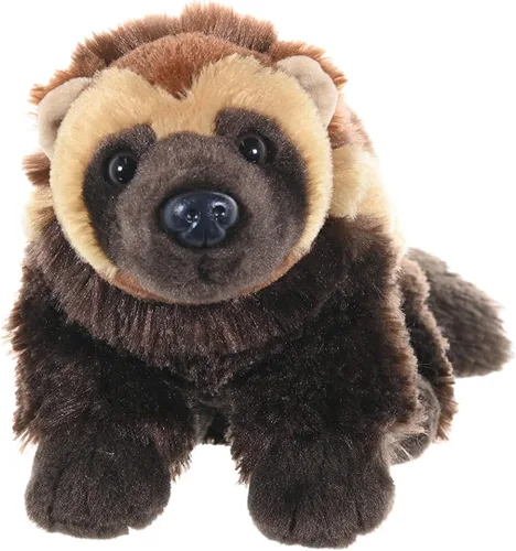 Vista 2 de Wild Republic Wolverine - Peluche de peluche, regalo para niños, 12 pulgadas, multicolor
