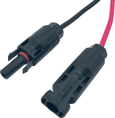 Vista 4 de Conector solar a adaptador XT60 Panel solar para batería Lipo EFDELTA estación de energía portátil River 600 y generador solar (9.8 ft)