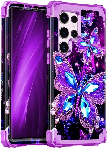 Vista 15 de Hekodonk Funda para Galaxy A15 5G, tres capas de alta resistencia a prueba de golpes, plástico duro+silicona suave, funda protectora de cuerpo Todo