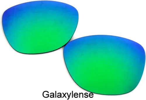 Vista 3 de Lentes de repuesto Galaxylense para Oakley Frogskins color verde polarizado!