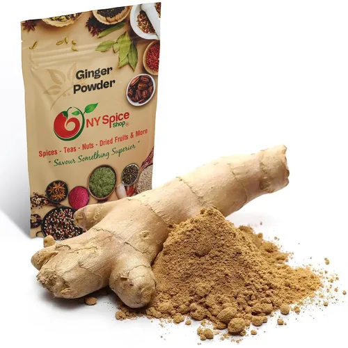Vista 9 de NY SPICE SHOP Jengibre fresco – 1 libra (libra) raíz de jengibre entero – Jengibre natural delicioso y brillante interior – Vegetal de uso diario