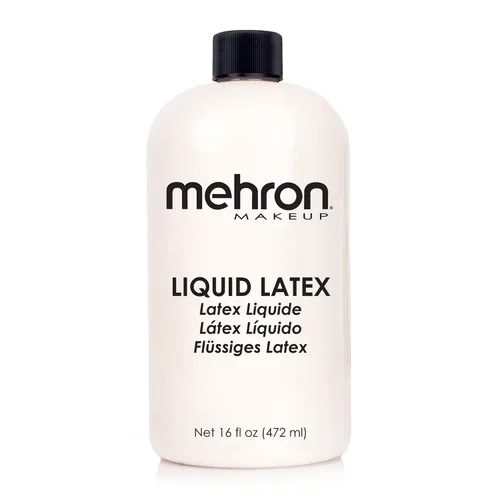 Vista 13 de Mehron - Látex líquido para maquillaje Maquillaje de efectos especiales Halloween Pegamento de látex para piel Pegamento para prótesis 1 fl