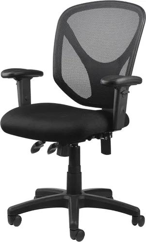 Vista 5 de Realspace® MFTC 200 Silla ergonómica multifunción súper tarea, color negro