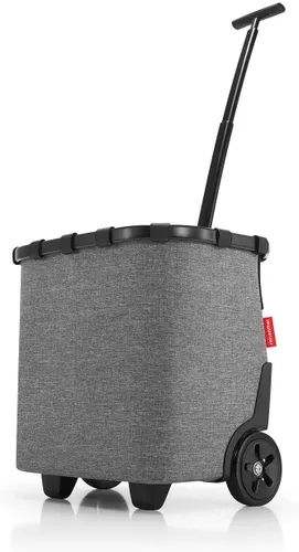 Vista 20 de reisenthel Carrycruiser Black - Carrito de compras portátil con marco de aluminio resistente, correa para el hombro y bolsa interior de malla Negro