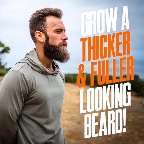 Vista 3 de Wild Willies Suplemento de gomitas de crecimiento de barba para hombres, con biotina y 19 vitaminas para un cabello facial más fuerte y grueso, 60