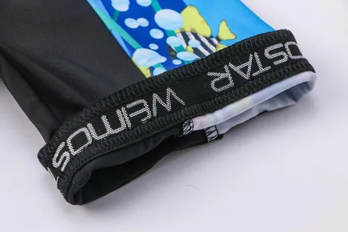 Vista 8 de Camiseta de ciclismo para niños, manga corta, caricaturas, para bicicleta de montaña, conjunto de camisetapantalón corto para niñas y niños