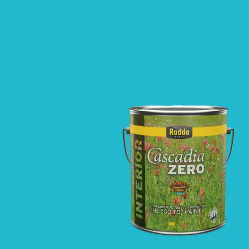 Vista 29 de Rodda Paint CASCADIA XL - Pintura e imprimación satinada para exteriores en uno, cuarto de galón, azul Madonna
