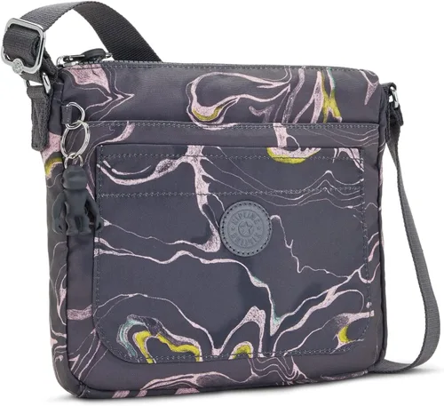 Vista 4 de Kipling Bandolera Sebastian para mujer, súper ligera, duradera, bandolera de nailon