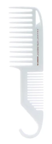 Vista 13 de Peine desembarazador ultra suave Cricket para cabello mojado, seco, largo y grueso. Anti-friz. Peine de ducha para desenredar con aceites de argán
