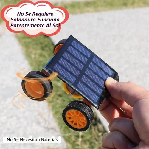 Vista 4 de Juguetes de construcción STEM para niños de 8 a 12 años, experimentos científicos y proyectos de automóviles solares