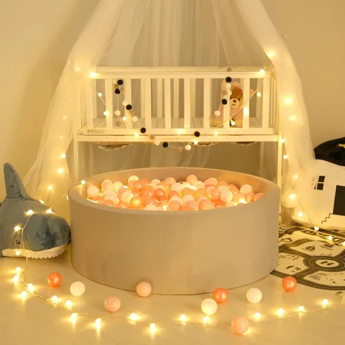 Vista 8 de GOGOSO Bolas para corral de bolas para niños pequeños plásticos accesorios a prueba de aplastamiento duraderos formas divertidas juguetes de baño