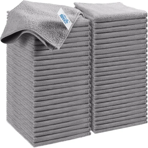 Vista 59 de HOMEXCEL Paño de limpieza de microfibra, toallas de microfibra de alta calidad para automóviles, sin pelusas, sin arañazos, altamente absorbente