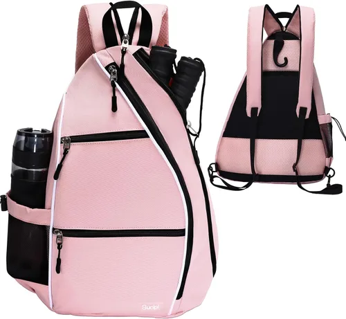 Vista 11 de Sucipi Pickleball Bag for Men & Women,Convertible Backpack with Fence Hook Negro