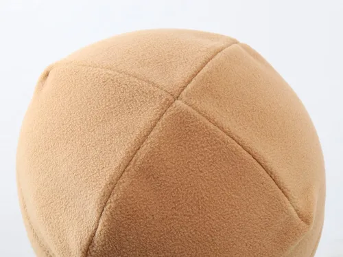 Vista 3 de Home prefieren Cráneo Al Aire última intervensión Cap simple Solid Daily Fleece Beanie Cap de invierno para hombres