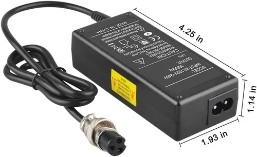 Vista 4 de Cargador de batería de 24 V compatible con Razor E175 E200 E300 MX350 Mini Chopper Ground Force Mod