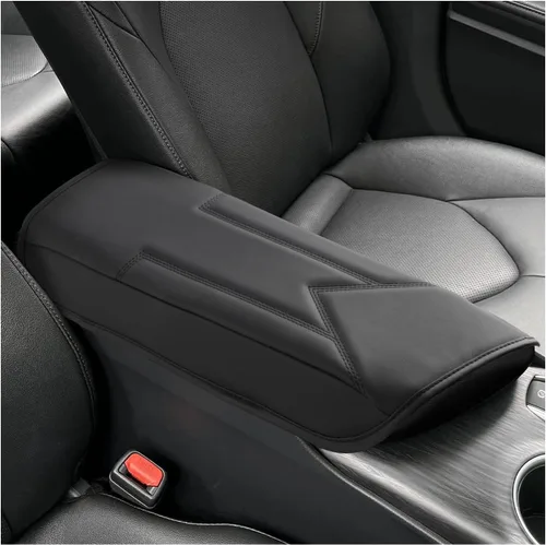 Vista 9 de FIILINES Funda de consola central para Toyota 4Runner 2010-2024, funda para reposabrazos, cojín de 4 accesorios, funda para reposabrazos