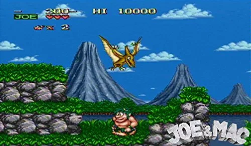 Vista 6 de Retro-Bit Joe & Mac Ultimate Caveman Collection Cartridge - 3 Games in 1 for SNESSuper NES