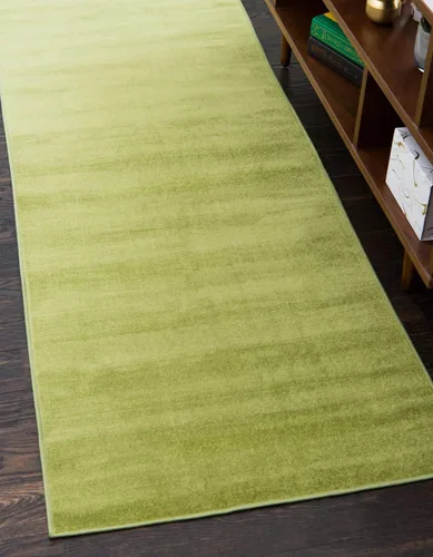 Vista 37 de Unique Loom Williamsburg Collection - Alfombra de área, color liso (2' 9" x 9' 10", color borgoña)