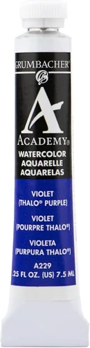 Vista 15 de Grumbacher Academy - Pintura de acuarela, 0.25 onzas, tono azul cerúleo (A039)