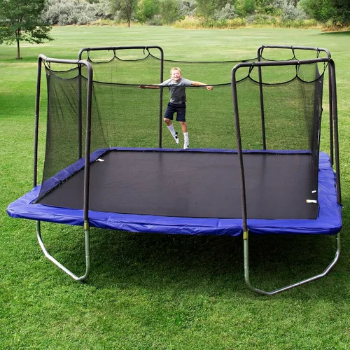 Vista 5 de Skywalker Trampolines Square Trampoline with Enclosure
