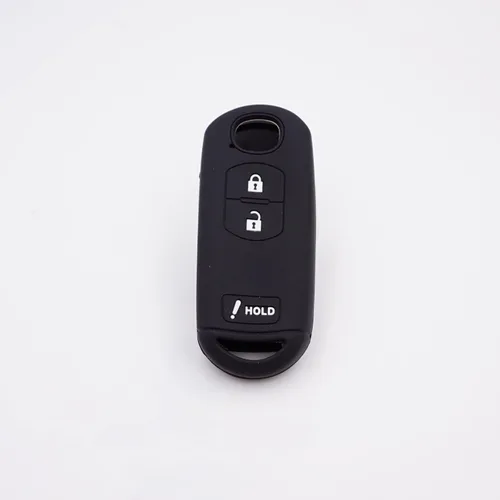 Vista 3 de Funda para llave de coche para Mazda 2/3/5/6 CX-3 CX-5 CX-7 CX-9 Miata MX5 2018-2020, funda de silicona para llave remota de 2/3/4 botones