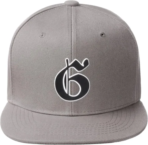 Vista 90 de Daxton Gorra clásica con visera de billete plano con letras del alfabeto inglés antiguo de la A a la Z