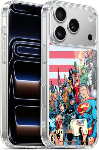 Vista 50 de Head Case Designs Funda de gel con licencia oficial de la Liga de la Justicia DC Comics #10 Darkseid War Comic Book Cover