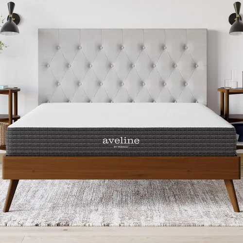Vista 21 de Modway Aveline - Colchón de 6 pulgadas de espuma viscoelástica con infusión de gel con certificación CertiPUR-US, colchón estrecho de tamaño Twin