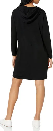 Vista 2 de Calvin Klein Vestido con capucha de manga larga para mujer