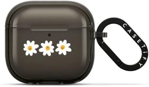 Vista 45 de CASETiFY Impact Airpods Pro (1ª/2ª) - Funda con anillo, color negro