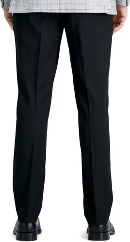 Vista 3 de J.M. Haggar Men's 4-Way Stretch Straight Fit Flat Front Dress Pant