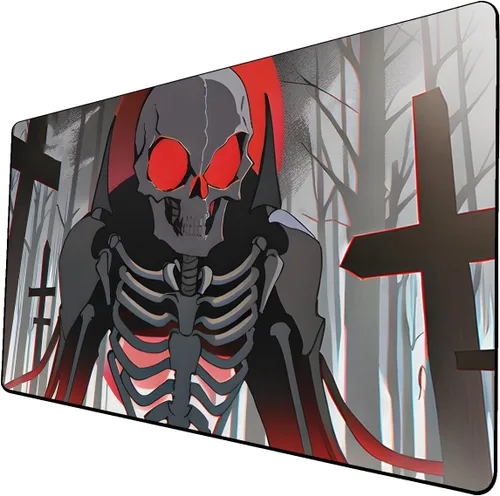 Vista 36 de Tapete de juego de cartas coleccionables AI Painting – Tapete de juego MTG con zonas, 24 x 14 pulgadas, tapete de juego MTG de alta calidad – El