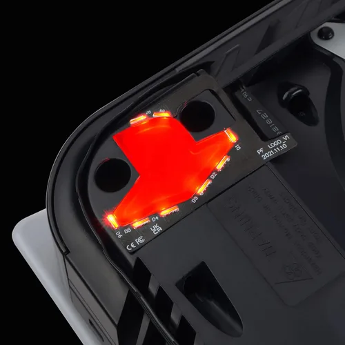 Vista 4 de eXtremeRate 7 Colors 24 Effects RGB Logo LED for PS5 Console, Illuminated Logo LED for PS5 Disc & Digital Console