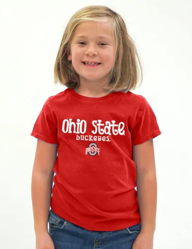 Vista 5 de Camiseta Blue 84® NCAA para Niños y Niñas Oficialmente Licenciada NCAA Power de Chicas