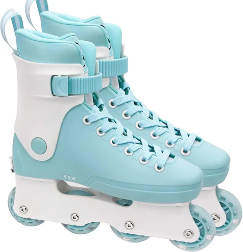 Vista 9 de LKD Patines en línea ajustables, patines al aire libre para hombres y mujeres