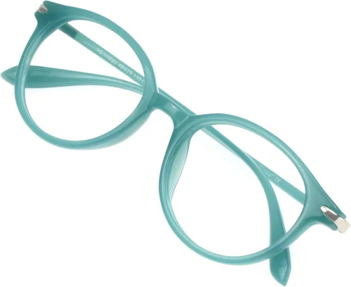 Vista 9 de VisionGlobal Lentes de bloqueo de luz azul para mujeres/hombres, lectura en computadora, gafas de televisión, antirreflejos Dame_floral(c1)