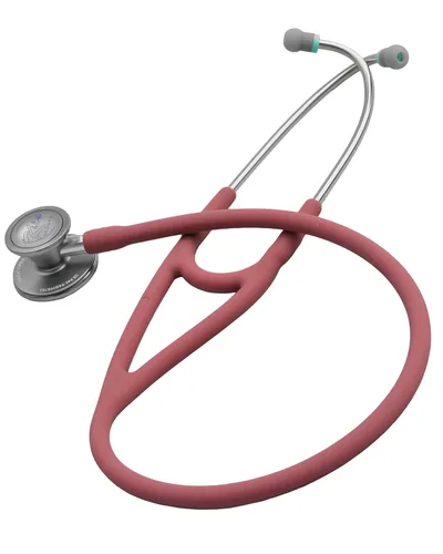 Vista 14 de Virtuoso - Estetoscopio de cardiología de doble cabeza, calidad profesional, tubo clásico, KS-750, color negro