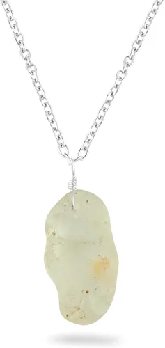 Vista 16 de Colgante delicado de piedras preciosas naturales crudas, collar de piedras ásperas surtidas, hecho a mano, joyería hipoalergénica bohemia