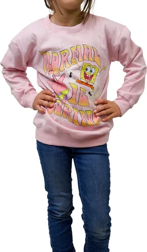 Vista 2 de Nickelodeon Sudadera de Bob Esponja y Patrick Normal is Boring para niña